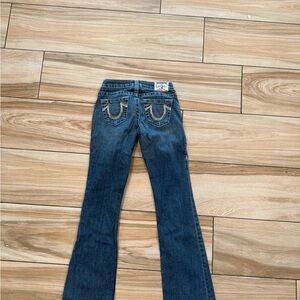 True Religion Dark Blue Boot Cut Jeans